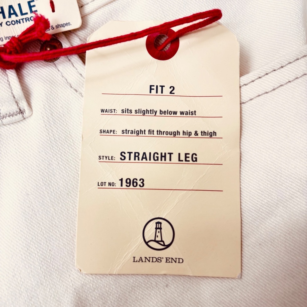 LANDS END  LADIES JEANS - Picture 4 of 10